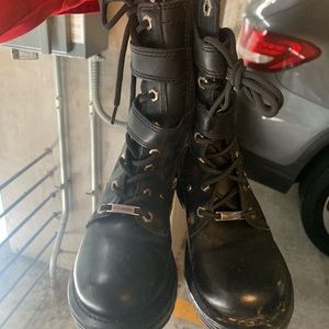Used Harley Davidson combat boots size 6